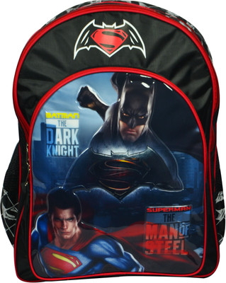 

Batman vs Superman by Battle School Bag(Black, 14 inch)