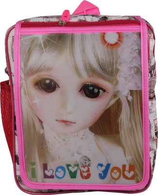 

Anakar ANSB03 Waterproof School Bag(Pink, 6 inch)