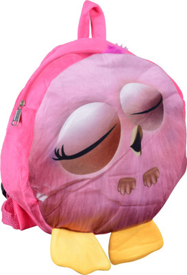 

Nxt Gen Plush Baby Backpack Cute Kids School Bags Girls Boys Backpack School Bag(Pink, 5 L)