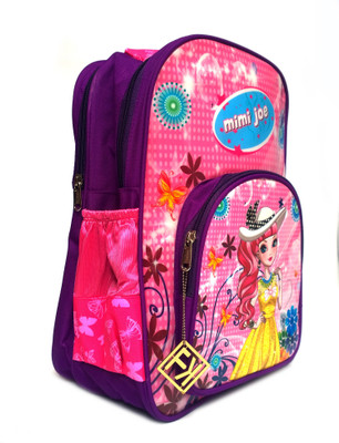 

Fashion Knockout Herring Waterproof School Bag(Purple, 4 L)