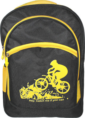 

Paramsai 648_Paramsai Elegance Canvas School Bag For Boys & Girls School Bag(Yellow, 40 L)