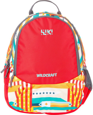 

Wiki Junior 2 School Bag(Red, 22 L)