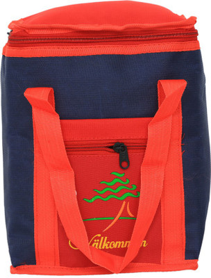 

Kuber Industries Stylish Canvas Lunch Bag - KI3368 Waterproof Lunch Bag(Blue, 20 L)