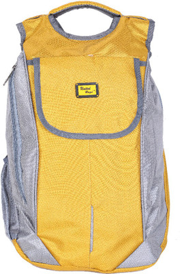 

U United City Carrier 14 L Backpack(Yellow, Grey), Yellow and grey