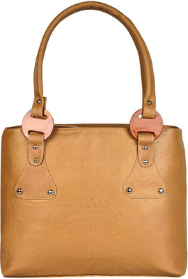 

Look @me Brown With Beige handle Shoulder Bag(Brown, Beige, 5 L)