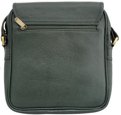 

TARANA LEATHER ART TLA1101 Sling Bag(Black, 5 inch)