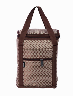 

Yark Big Size Lunch Bag Waterproof School Bag(Brown, 9 inch)