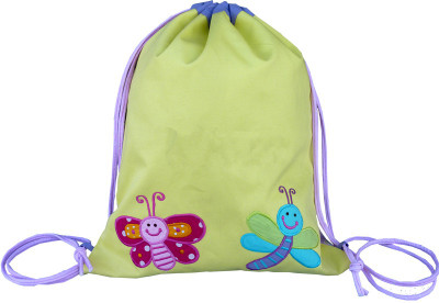 

Little Pipal Love Bugs Junior Drawstring Bag Yellow Backpack(Yellow, 18 inch)