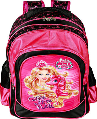 

Mattel Barbie Pearl Princess School Bag(Pink, 18 inch)
