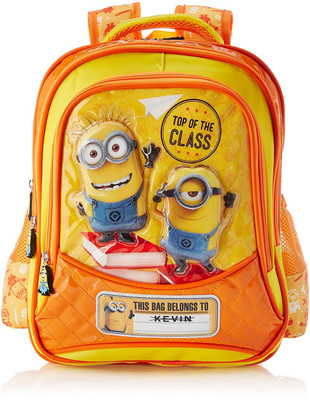 

Minion MBE-MIN062 Waterproof School Bag(Multi-color, 14 inch)