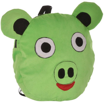 

Tickles Amgry Bird Pig Bag Backpack(Green, 5 L)