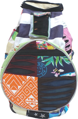 

Bhamini Ripped Fabric School Bag(Multicolor, 4 L)