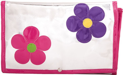 

Lill Pumpkins Silver Flower Clip Organiser Waterproof Multipurpose Bag(Silver, 12 inch)