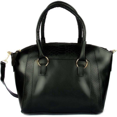 

Joker & Witch Joker & Witch Crocodile Print Structured Women's Tote Bag Waterproof Messenger Bag(Black, 11 inch)