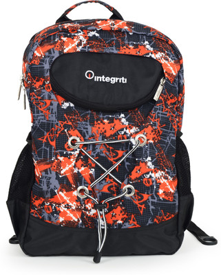 

Integriti INTBG-BGPK-1006 RD School Bag(Sky Blue/Green/Red, 5 L)