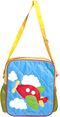 

Lill Pumpkins Aeroplane Quilted sling Waterproof Multipurpose Bag(Blue, 12 inch)