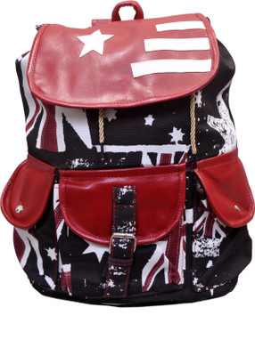

shoppers planet black-red-backpack Backpack(Black, 11)