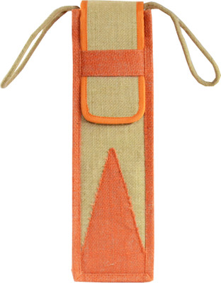 

Ashvah Orange Jute Bottle Bag Multipurpose Bag(Orange, 1 L)