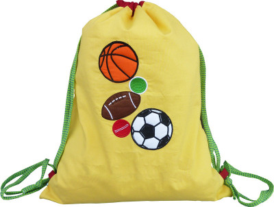 

Little Pipal Champ Junior Drawstring Bag Yellow Backpack(Yellow, 18 inch)