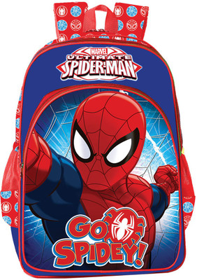 

Disney MBE-WDP0709 Waterproof School Bag(Red, 14 inch)