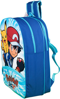 

Pokemon Bag School Bag(Blue, 14 inch)