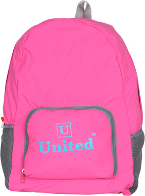

U United Folding Traveller Waterproof Backpack(Pink, 30 L)