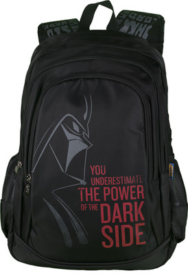 

Star Wars Power of the Dark Side Waterproof School Bag(Black, 17 inch)