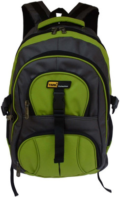 

Yark Y3305GREYGREEN Waterproof School Bag(Green, 17 inch)