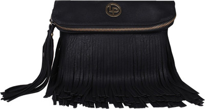 Lino Perros LWHB01930BLACK Shoulder Bag(Black, 3 L)