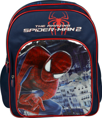 

Simba Spiderman Crawler School Backpack 18" Waterproof Shoulder Bag(Blue, Red, 18 inch)
