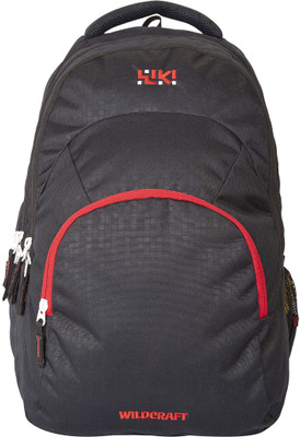 

Wiki Bricks 5 Waterproof School Bag(Black, 40 L)
