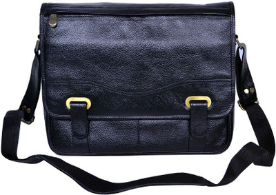 

Pooja exports 024BL Messenger Bag(Black, 5 L)