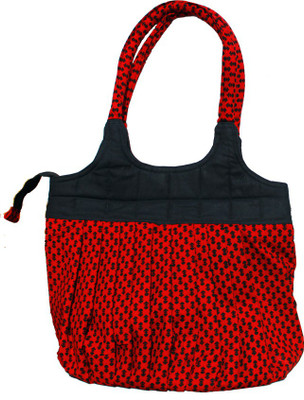 

Be Gracious Shopping Bag Multipurpose Bag(Red, Black, 12 inch)