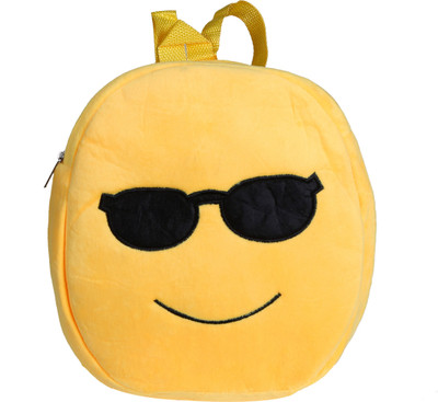 

Peppy Goggles Cool Dude Soft Kids Fur Bag School Bag(Yellow, 2 L)