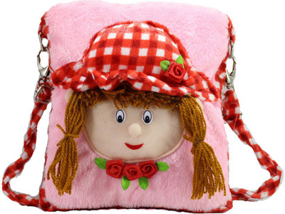 

Tickles Doll School Sling Bag Sling Bag(Pink, 6 L)
