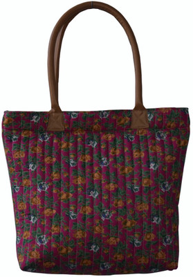 

HVE Hve Printed Shoulder Bag School Bag(Brown, 5 L)