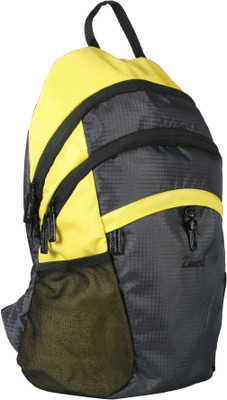 

Zwart ZONI-Y Waterproof School Bag(Grey, Yellow, 10 L)
