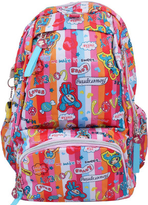 

Super Drool Burst Multicolour_1 School Bag(Multicolor, 5 L)