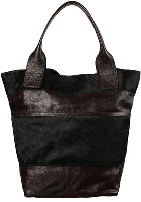 

Morsei Morsei Women Suede Leather Tote Bag School Bag(Brown, 8 inch)