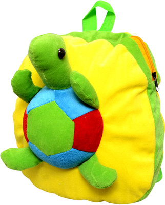 62% OFF on CSM Peppy Tortoise Bag School Bag(Multicolor, 5 L)