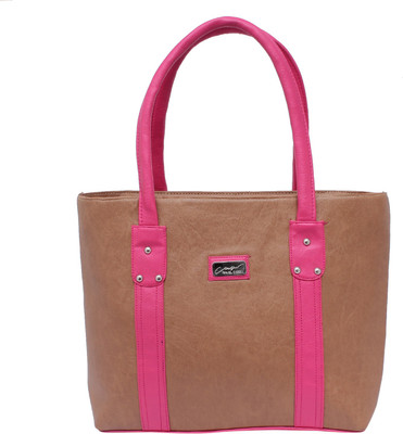 

Deep Rocks Deeprocks-4444-6 Shoulder Bag(Brown, Pink, 15 inch)