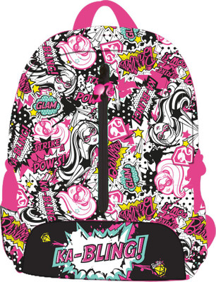 

Barbie Princess Power Waterproof School Bag(Pink, Black, 19 inch)