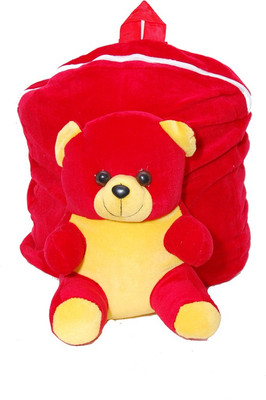 

ZEST Teddy School Bag(Red, 7 L)