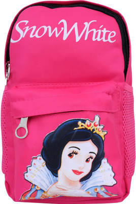 

Super Drool Pink Cartoon Love School Bag(Pink, 2 L)