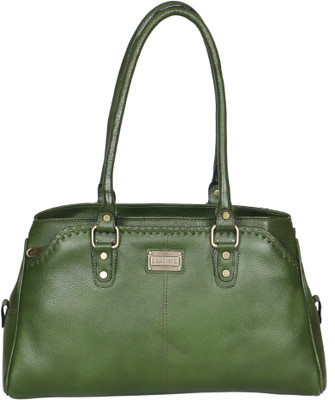 

LEATHER COLLECTION LC0046GREEN Shoulder Bag(Green, 13 inch)