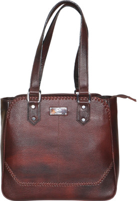 

LEATHER COLLECTION LC0047BROWN Shoulder Bag(Brown, 11 inch)