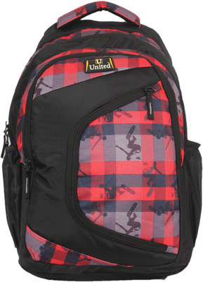 

U United Chakk De Punch Waterproof Backpack(Red, 12 L)