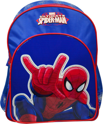 

Spiderman Feel The Night School Bag(Blue, 16 inch)