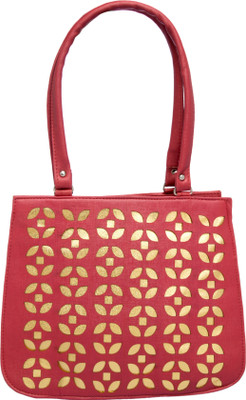 

Credulous LBAG1006-Red::Gold School Bag(Red, Gold, 12 inch)