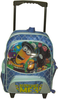 

SurprizeMe SurprizeMe Nylon 8 Liters Minions Blue Trolley School Bag Waterproof Trolley(Multicolor, 8 L)